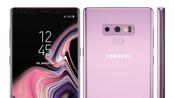 Samsung Galaxy Note 9'un lila renginden görseller internete sızdırıldı!