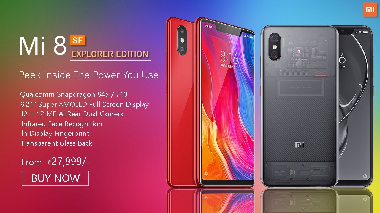 Xiaomi Mi 8 Explorer Edition sonunda satışa sunuluyor