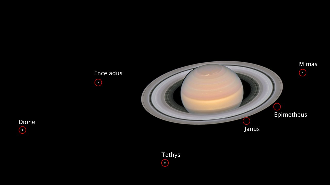 Hubble'dan büyüleyici Mars ve Satürn fotoğrafları