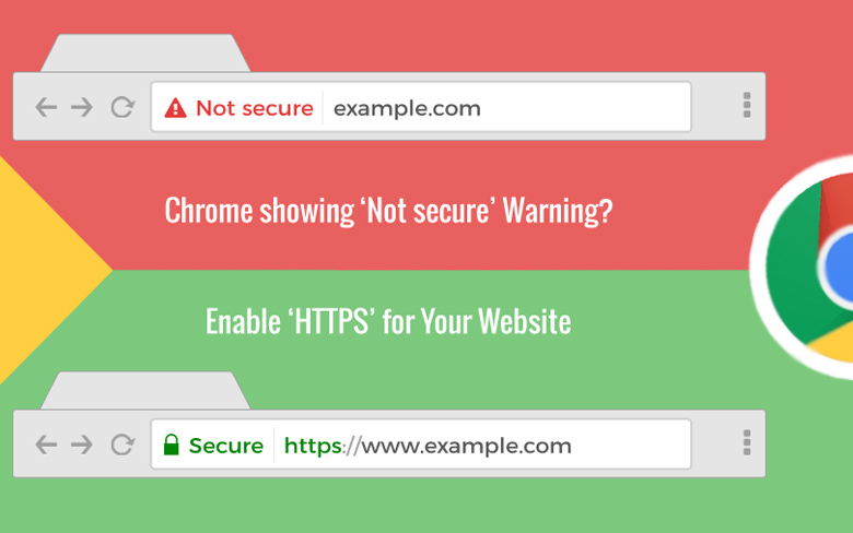 Chrome tüm HTTP siteleri 'Güvenli değil' olarak işaretlemeye başladı