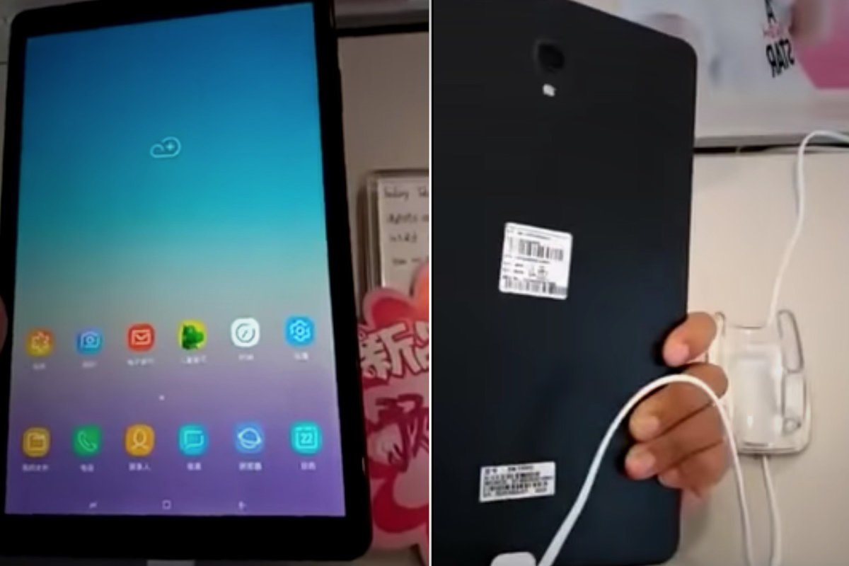 Samsung Galaxy Tab S4'ü gösteren video sızdırıldı