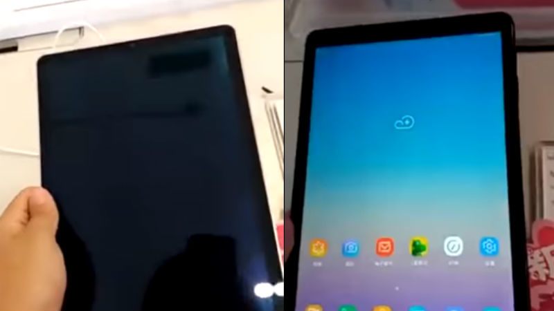 Samsung Galaxy Tab S4'ü gösteren video sızdırıldı