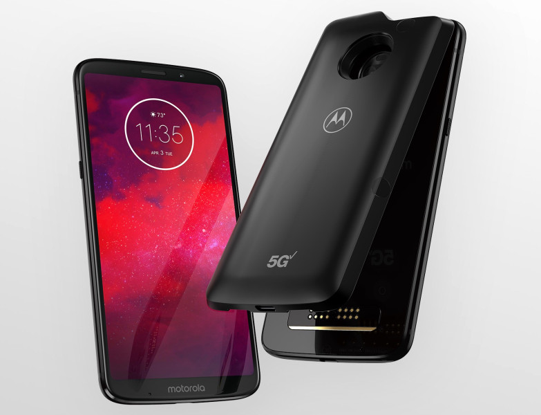 Motorola isteğe bağlı 5G desteği sunabilen Moto Z3'ü resmen tanıttı