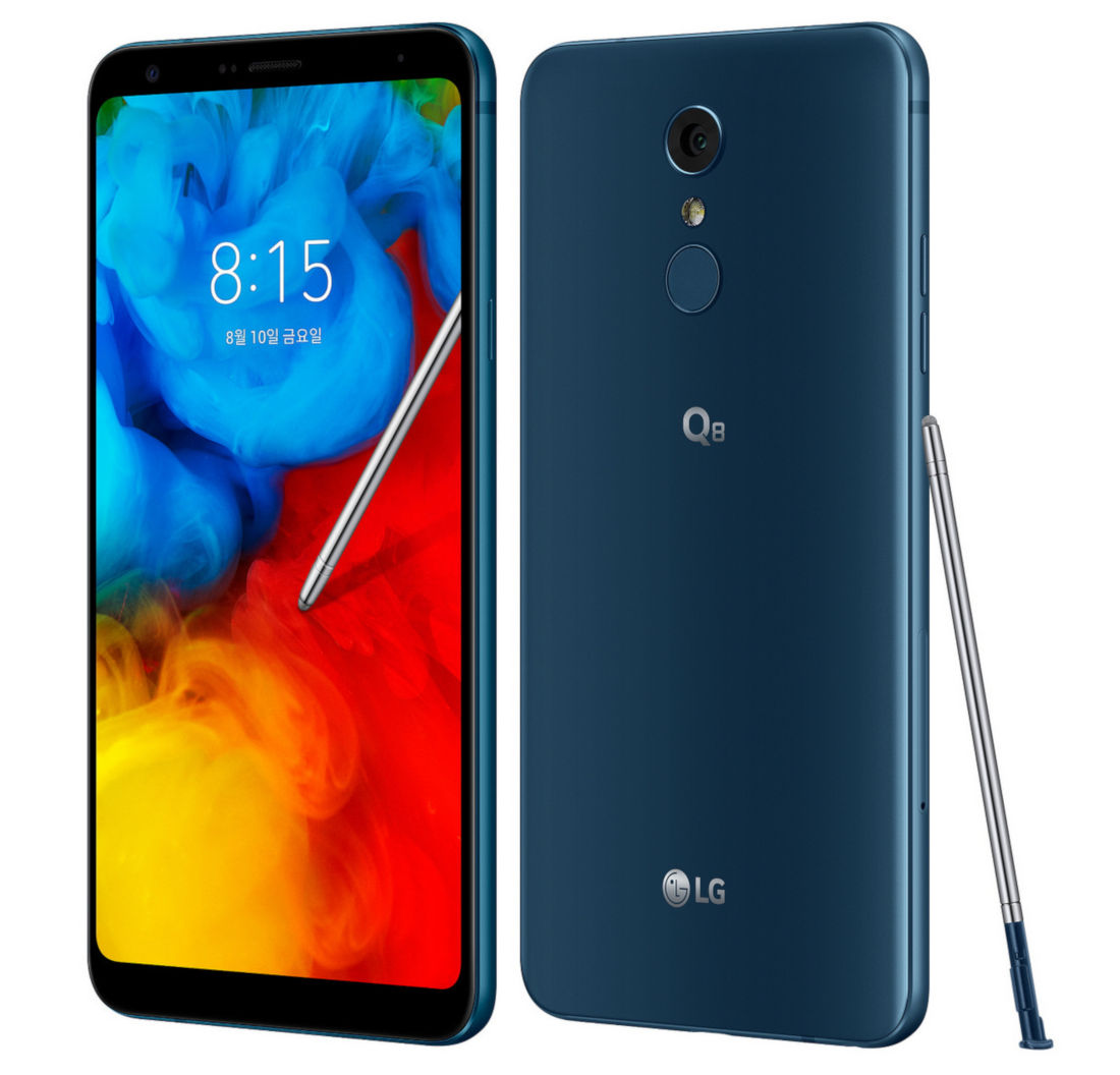 LG Q8 (2018) resmen duyuruldu: 6.2 inç ekran, stylus kalem ve IP68 sertifikası