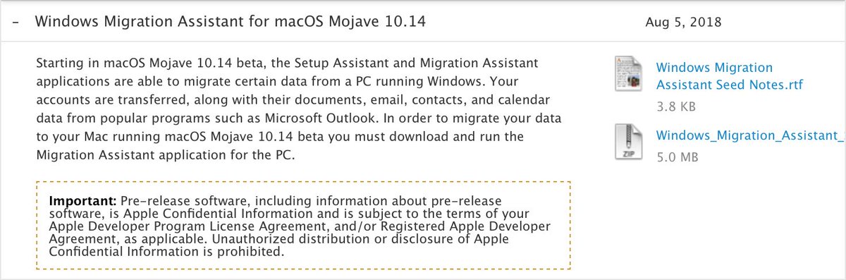 macOS Mojave ile Windows'tan Mac'e geçmek daha kolay olacak