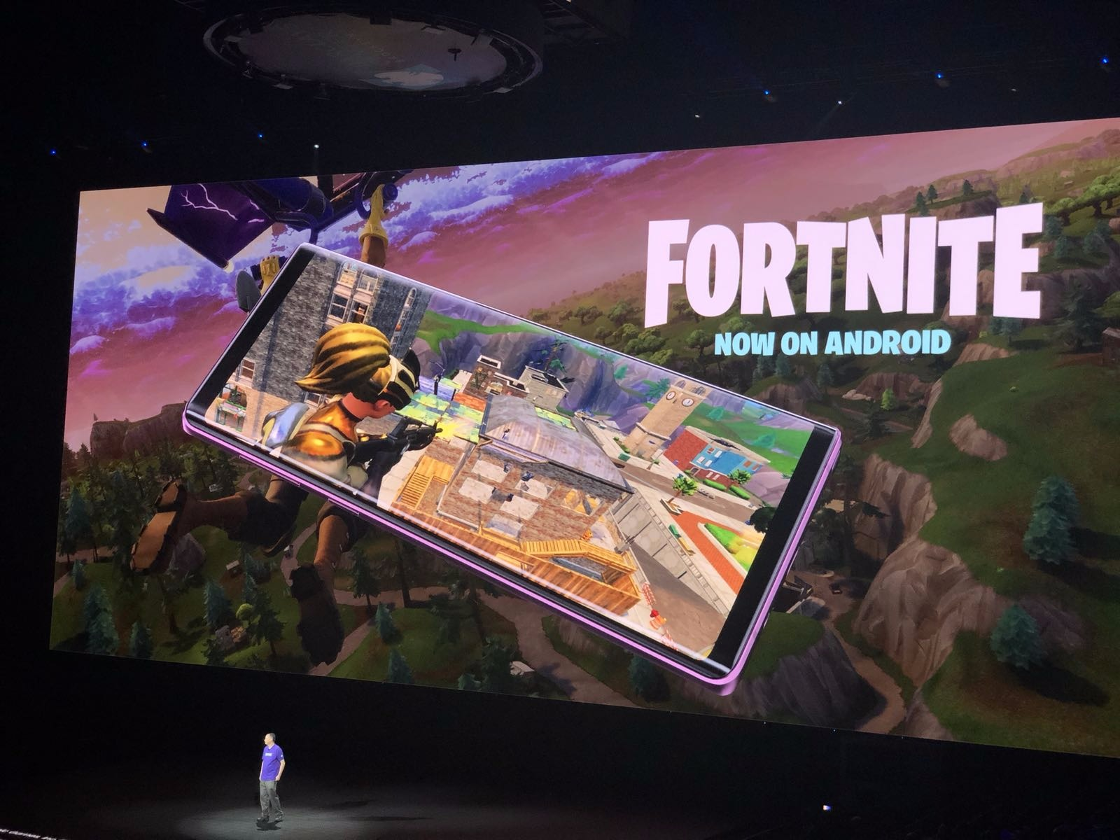 fortnite android yayınlanıyor note 9