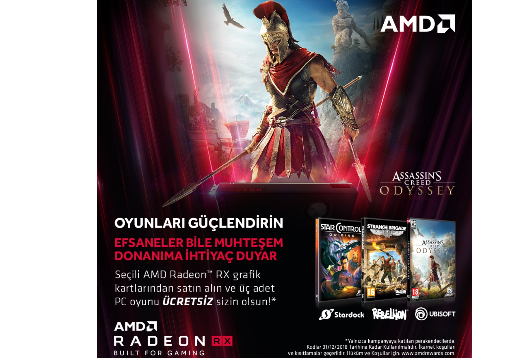 AMD ekran kartlarında önemli oyun hediyeleri