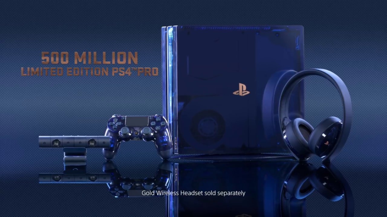 500 milyon PlayStation anısına sınırlı sayıda 2TB PS4 Pro