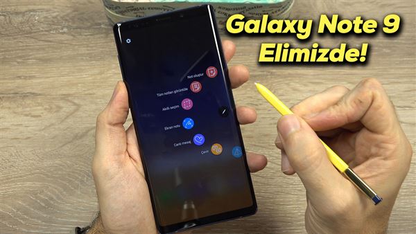amerika dan daha ucuz note 9 kutusundan cikiyor