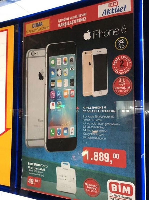 BİM, iPhone 6 satmaktan vazgeçti