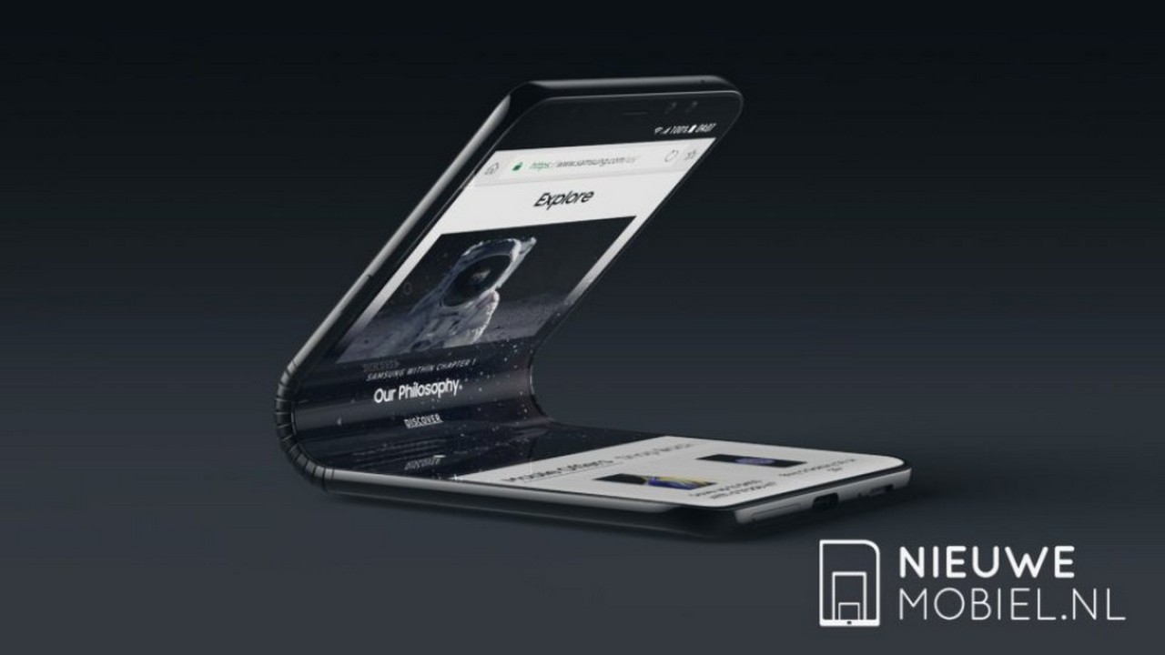 Samsung'un katlanabilir akıllı telefonunun tasarımı nasıl olacak?