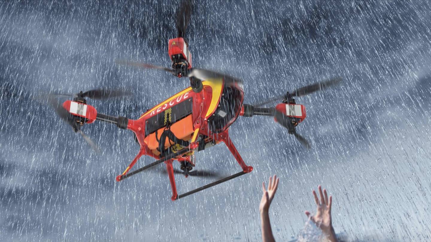 İspanya’da bir Drone hayat kurtardı
