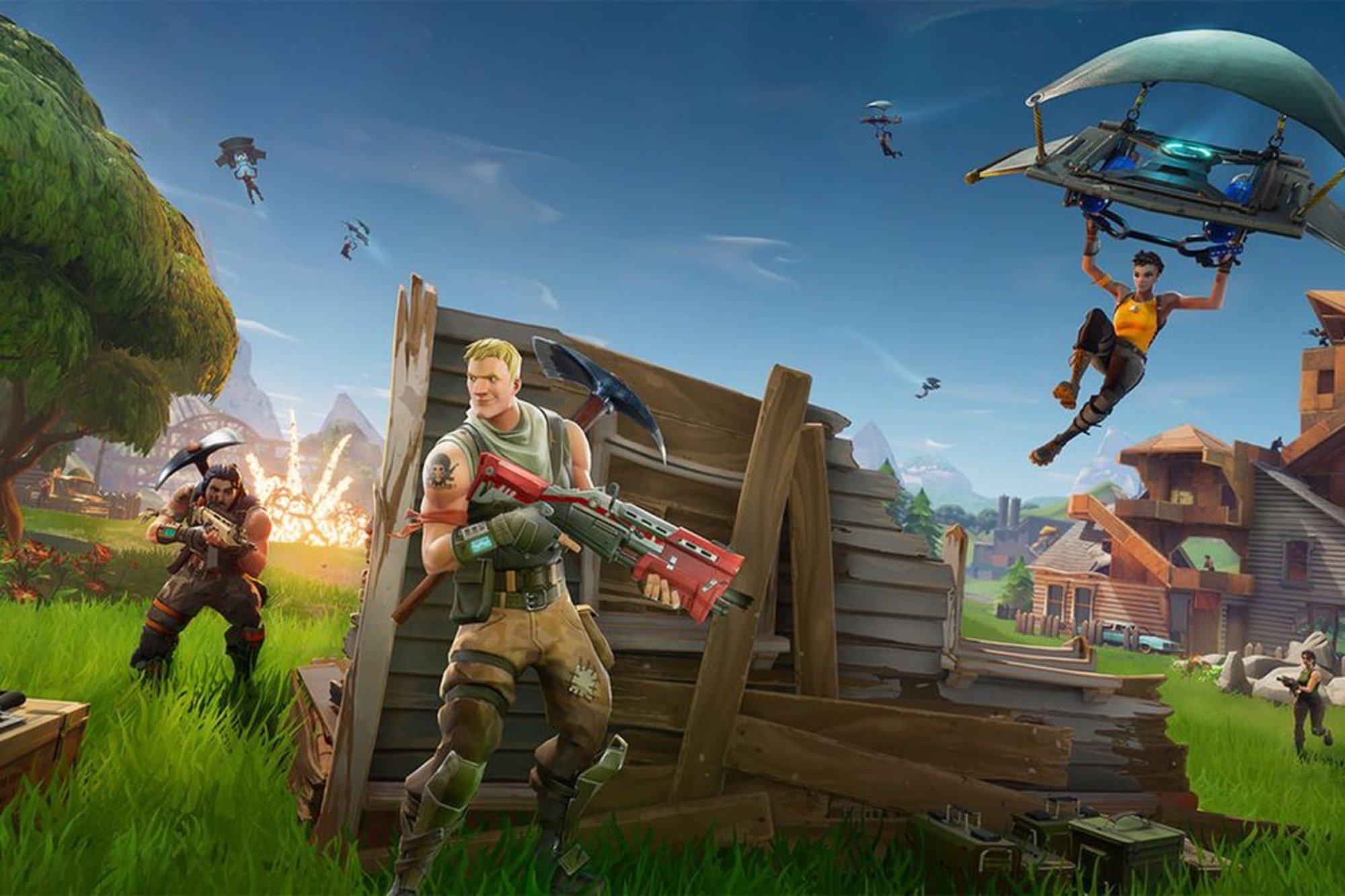 Fortnite, artık PlayStation 4 ve PC oyuncularını eşleştirecek