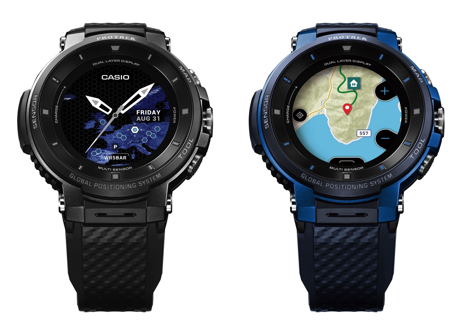 Casio çevrimdışı harita ve GPS izleme özelliğine sahip yeni akıllı saatini duyurdu