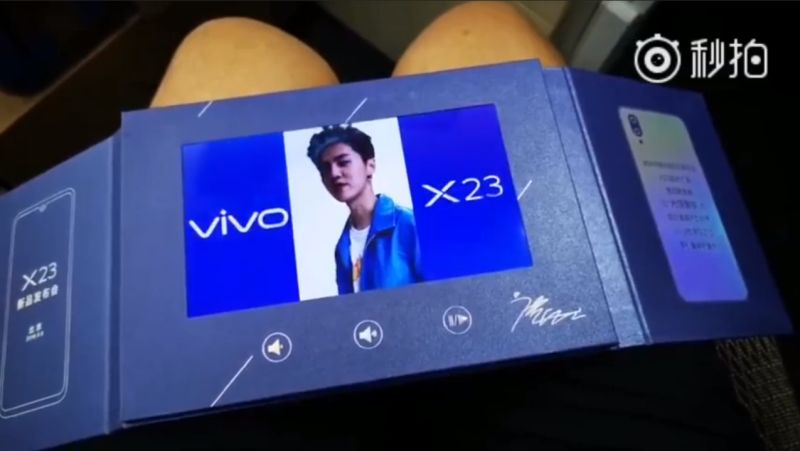 Vivo X23'ün ilginç lansman davetiyesi ortaya çıktı