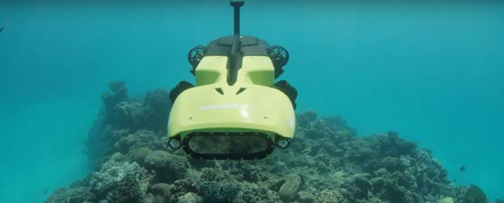 Su altı drone'u RangerBot, Büyük Set Resifi'ni koruyacak