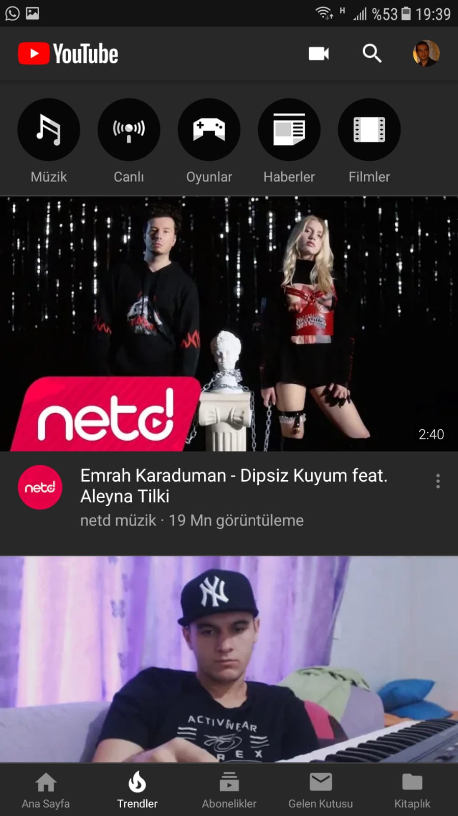 Youtube'un karanlık mod özelliği nihayet Android'e de geldi