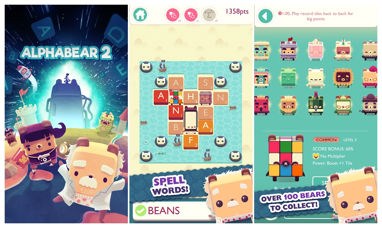 Alphabear 2 ile İngilizce alıştırmalarına devam