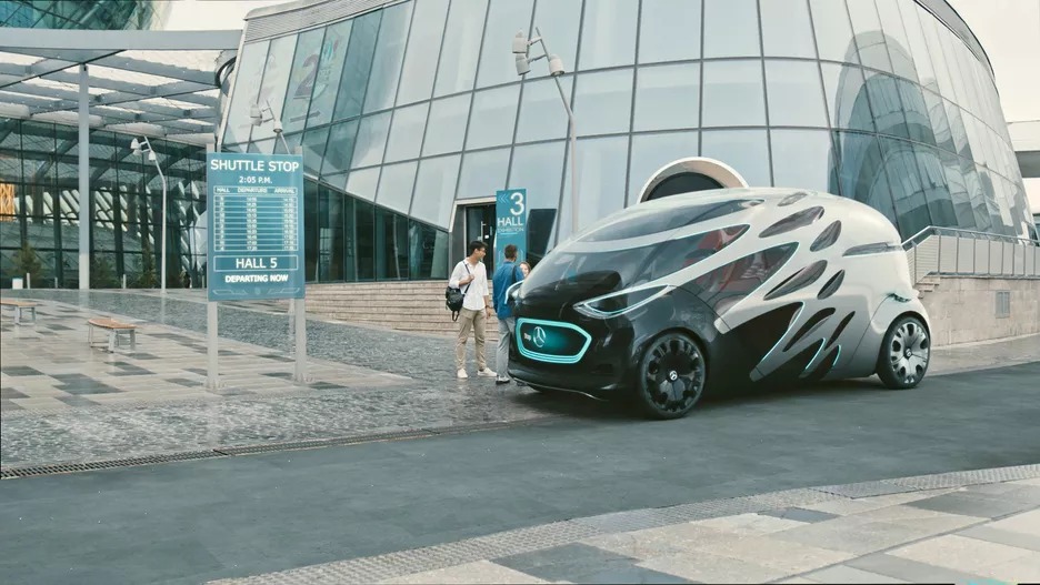 Mercedes, geleceğin ulaşım aracı Vision Urbanetic Concept'i tanıttı