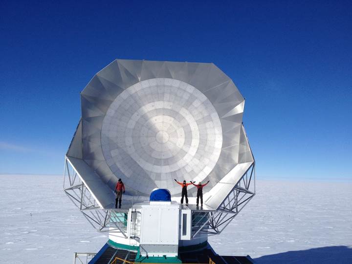 Güney Kutbu Teleskobu ile evrenin oluşumu çok daha ayrıntılı gözlemlenecek