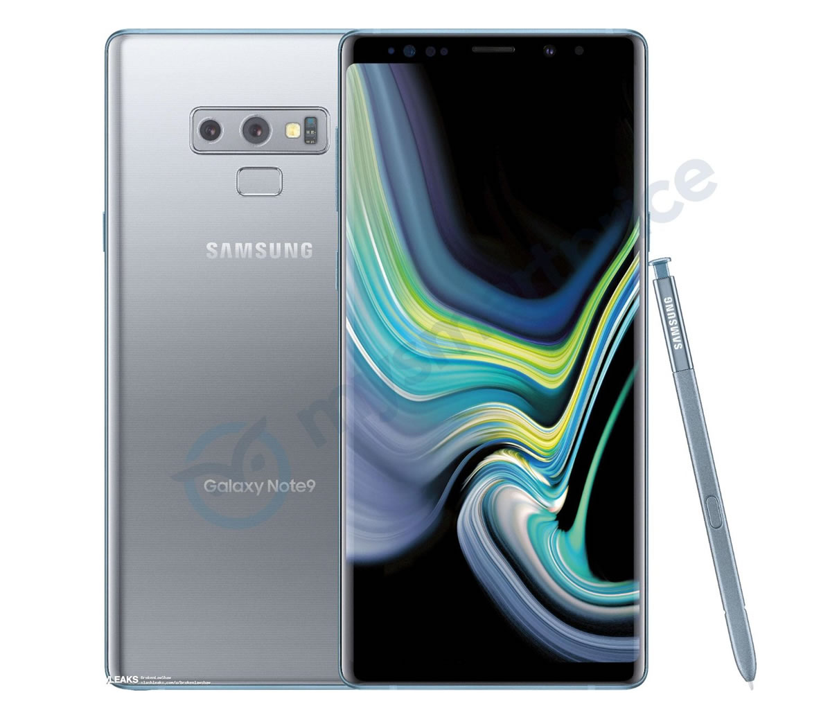 Samsung Galaxy Note 9'un Arktik Gümüş varyantı ortaya çıktı