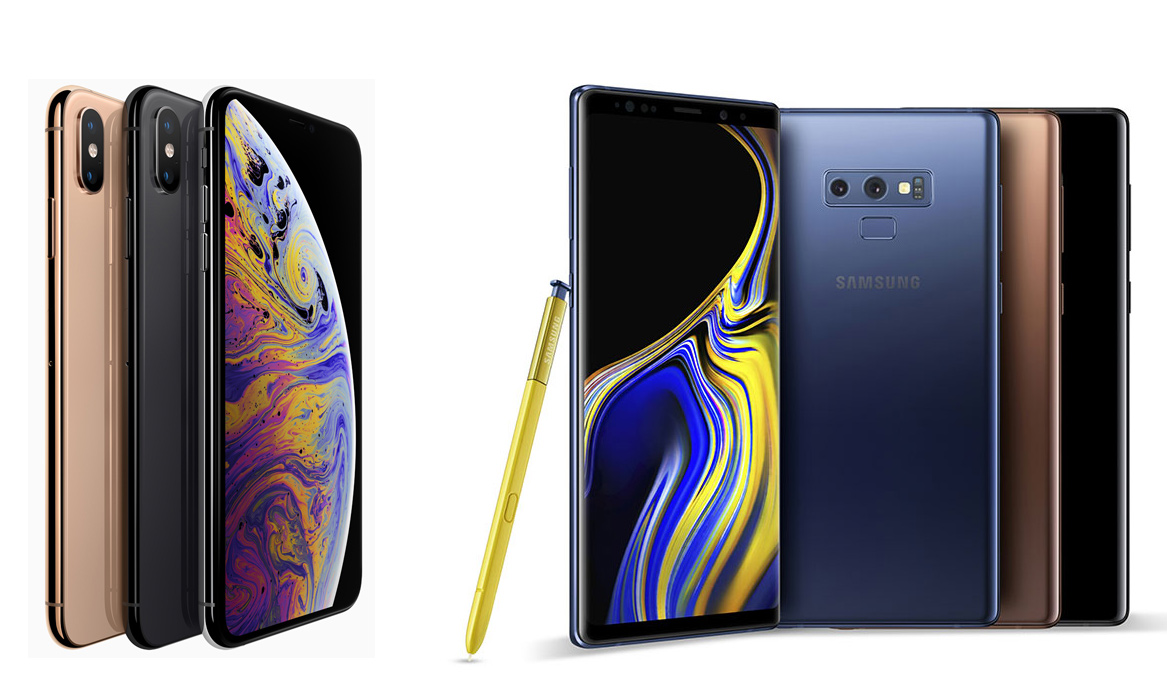 iPhone Xs Max vs. Galaxy Note 9 - Karşılaştırma