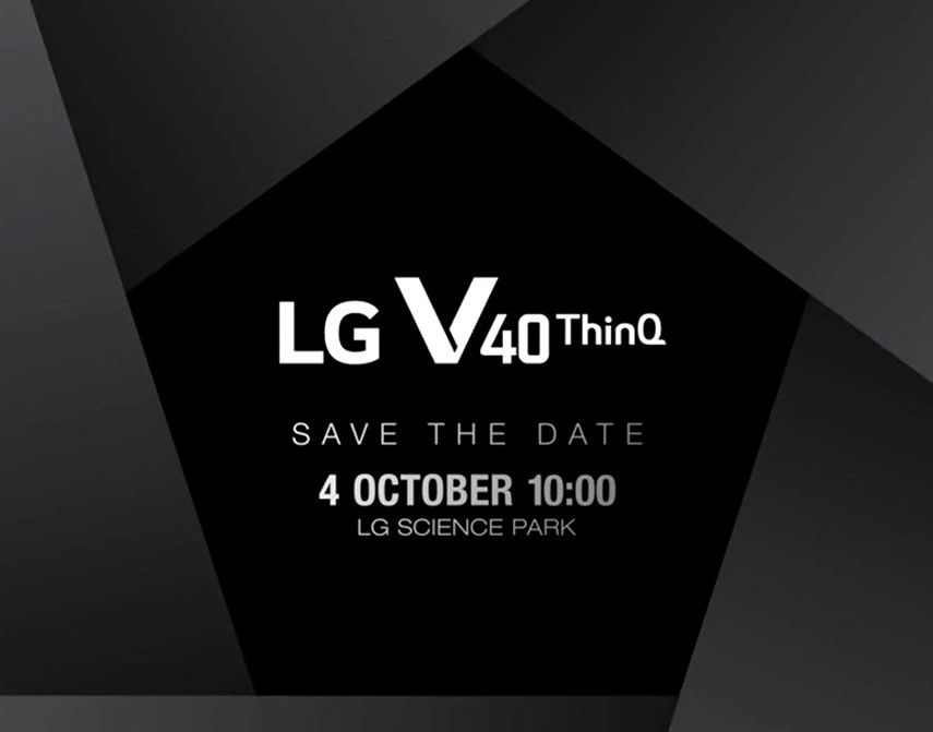 Üç arka kameralı LG V40 ThinQ'nun lansman tarihi açıklandı
