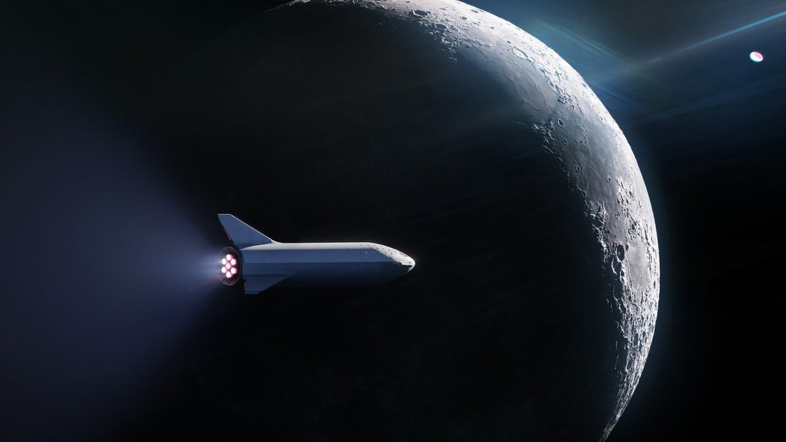 spacex ay turizmi ilk turistler