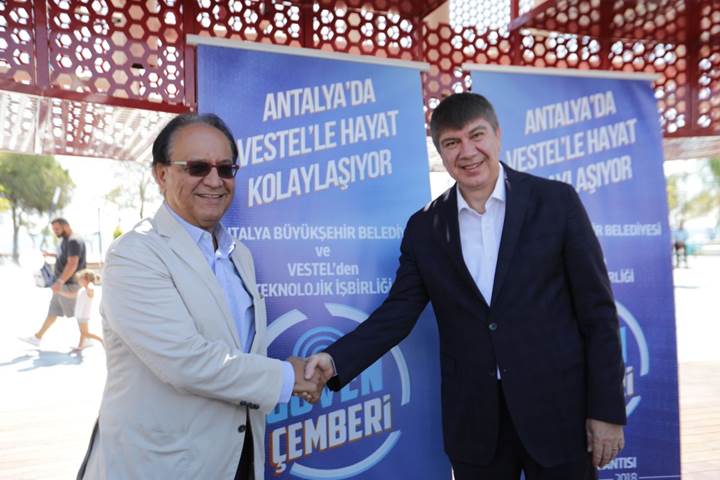 Antalya Büyükşehir Belediyesi ve Vestel’den teknolojik iş birliği