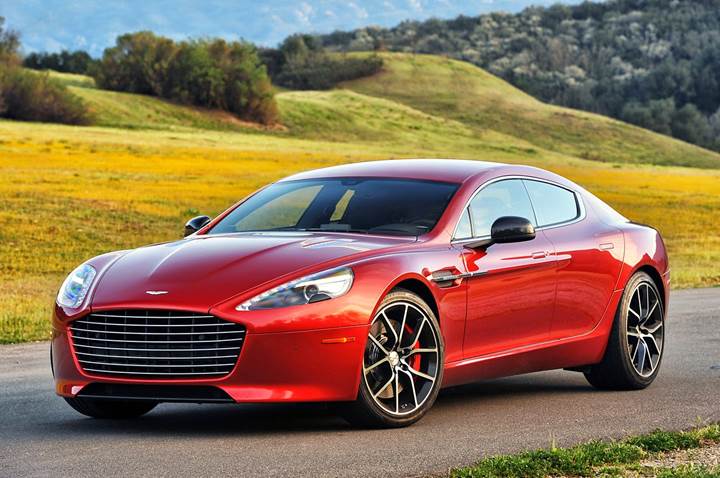 Aston Martin'in ilk elektrikli otomobili Rapide E kendini gösterdi