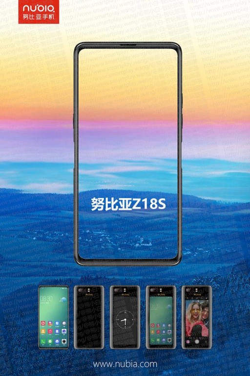 Çift ekranlı ZTE nubia Z18S videoda göründü