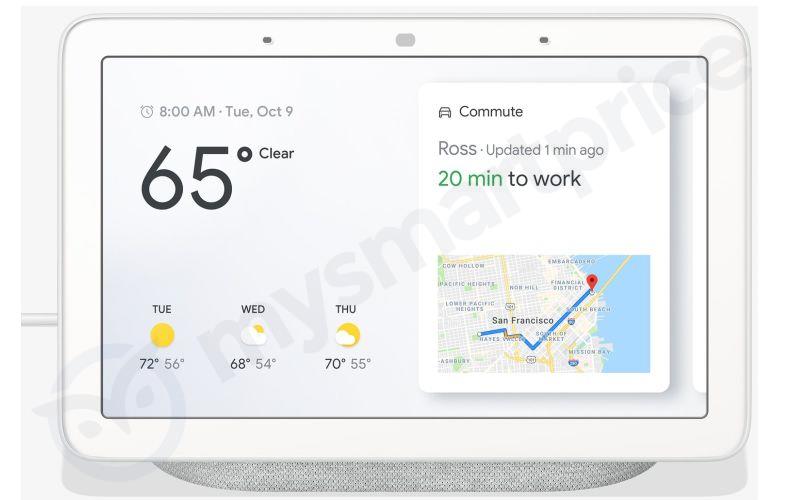 Dokunmatik ekranlı Google Home Hub akıllı hoparlör detaylandı