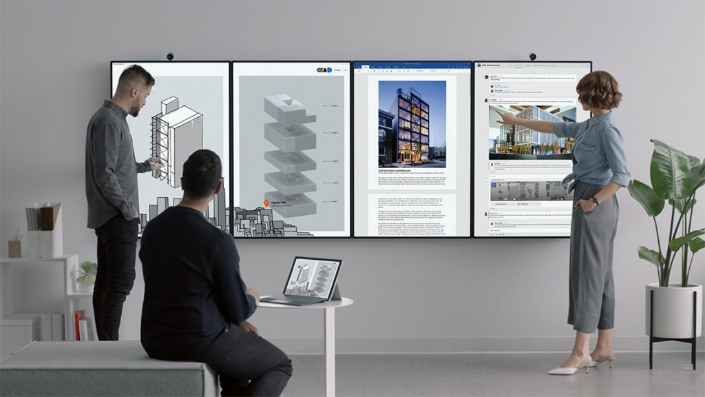 Surface Hub 2 yükseltilebilir işlemci slotu ile gelecek