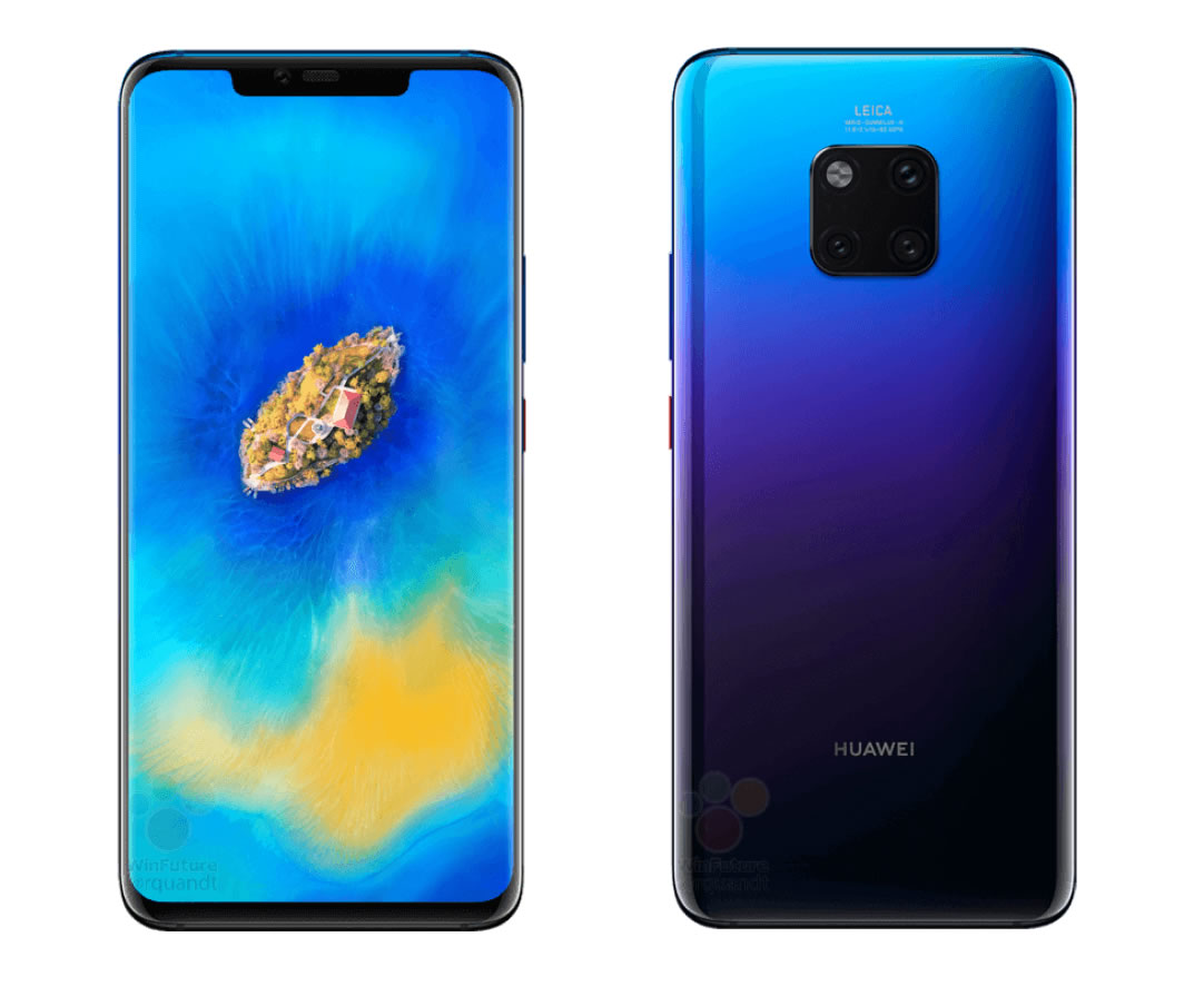 Resmi basın görselleri sızdı: Karşınızda Huawei Mate 20 Pro