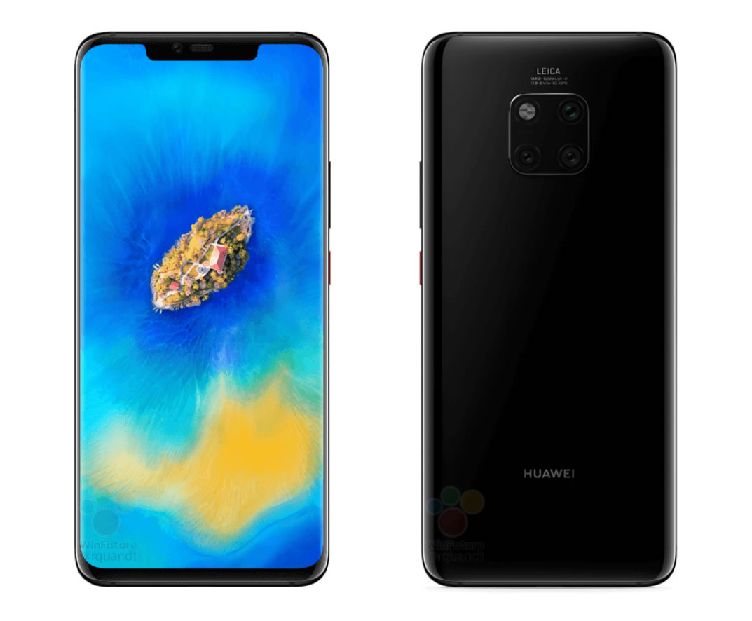 Resmi basın görselleri sızdı: Karşınızda Huawei Mate 20 Pro