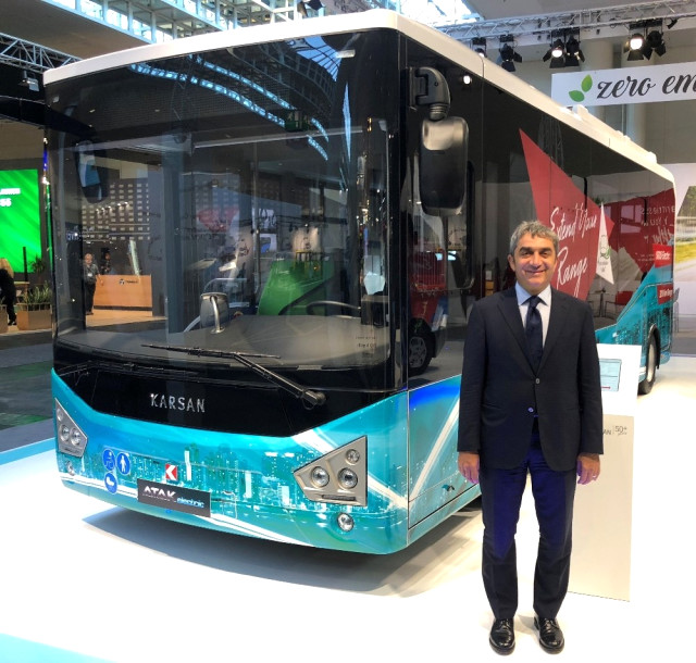 IAA Hannover Fuarı’nda yerli ve milli Karsan rüzgarı!