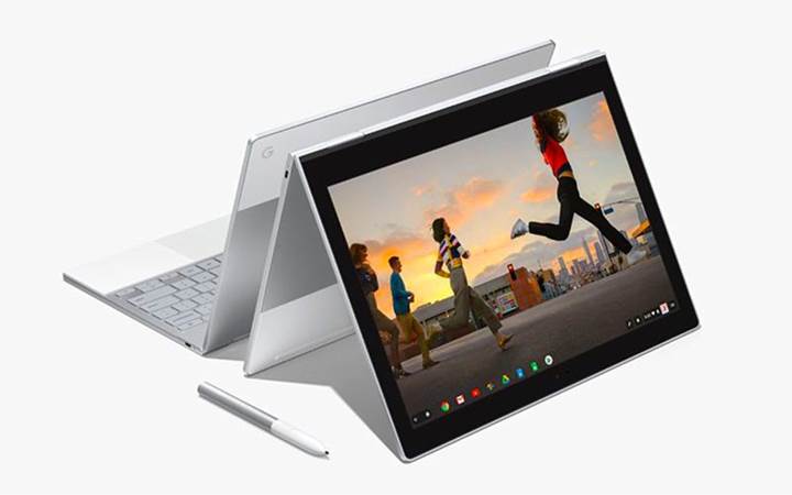 Google'ın 2'si 1 arada Chromebook'unun ismi Pixel Slate olacak