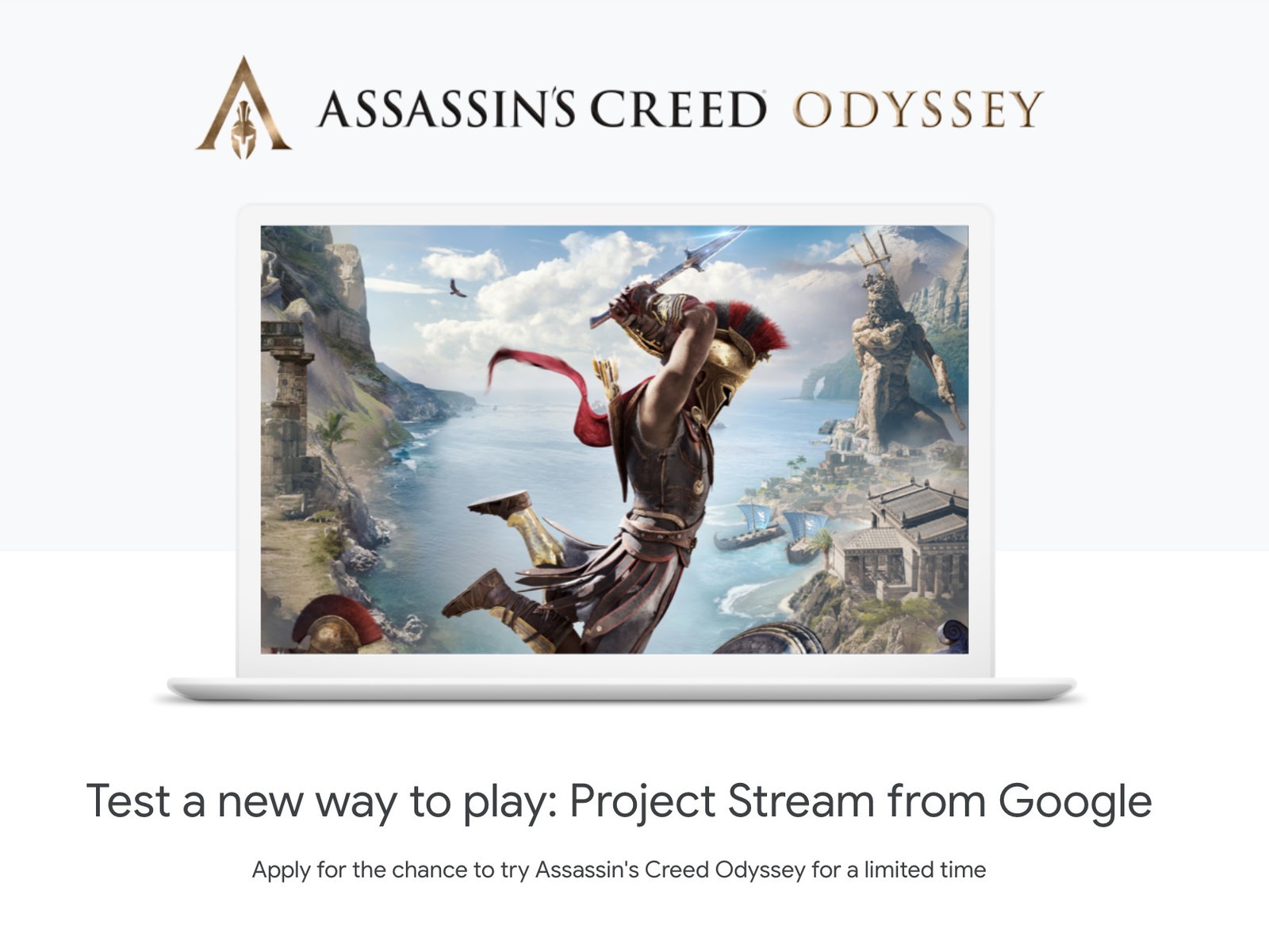 Google’ın çevrim içi oyun akış testleri Assassin’s Creed Odyssey ile yapılacak