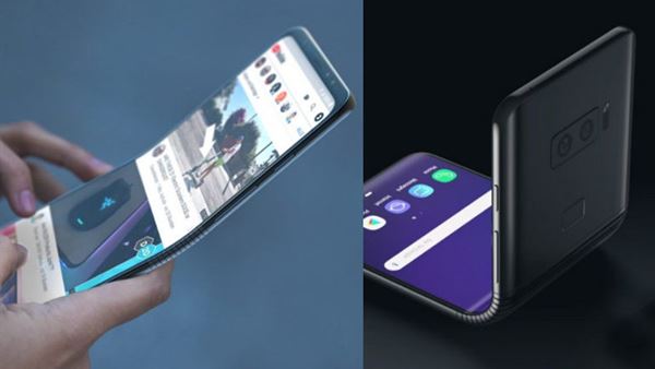 samsung un katlanabilir akilli telefonu