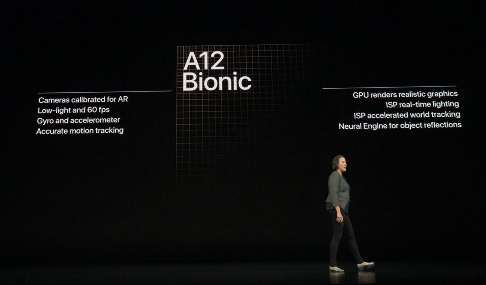 Apple A12 Bionic yonga seti mercek altında