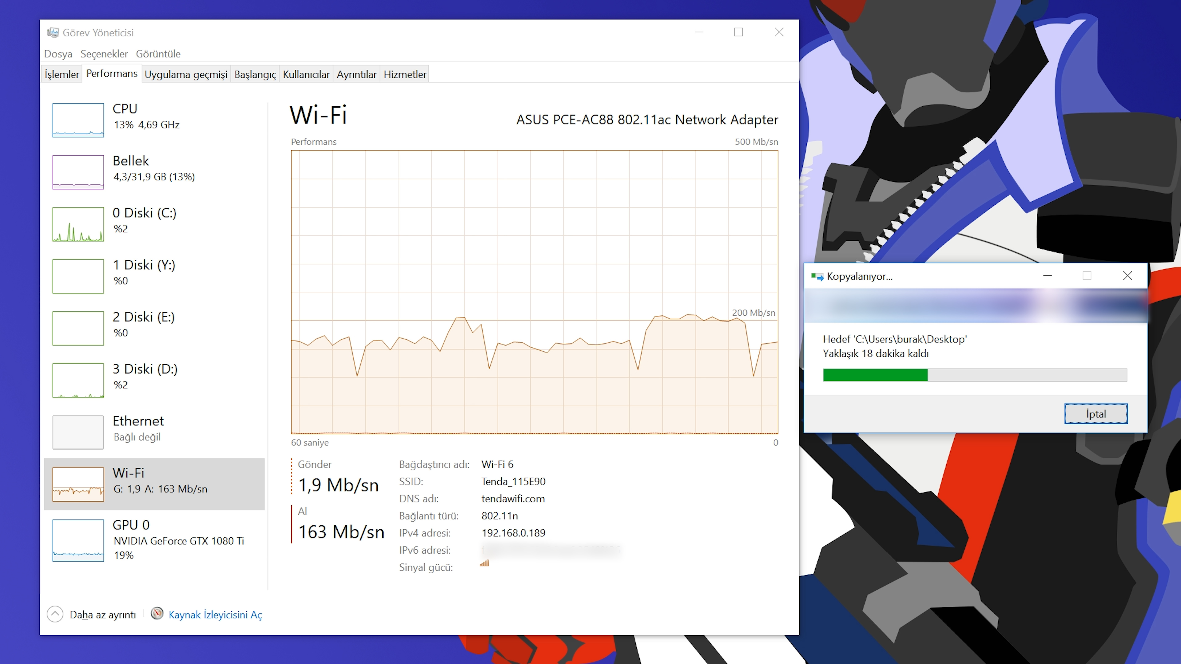 Broadcom yongalı Tenda AC18 router ve F/P ürünü U12 Wi-Fi adaptörü inceledik