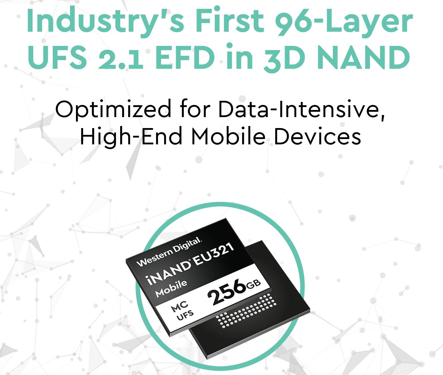 96 katmanlı NAND bellekler ilk olarak mobil cihazlara geliyor