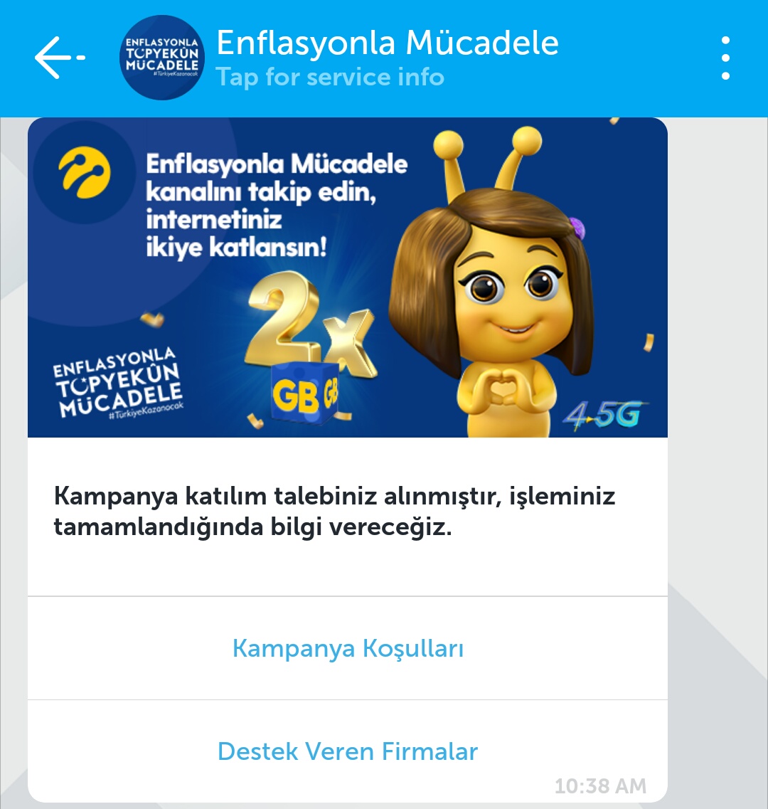 Turkcell, enflasyonla mücadele kapsamında internet paketlerini ikiye katlıyor