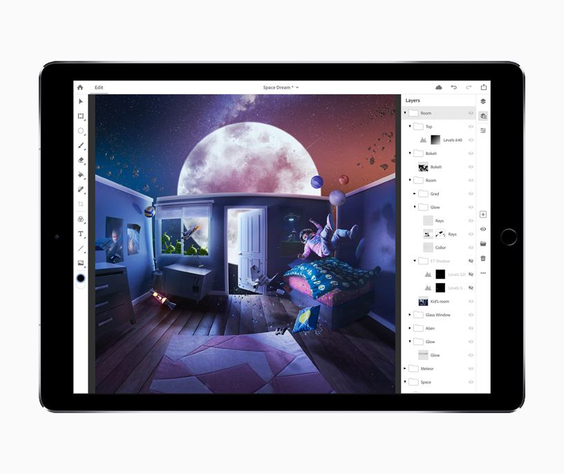 Photoshop CC ve Project Gemini uygulamaları gelecek yıl iPad için yayınlanacak
