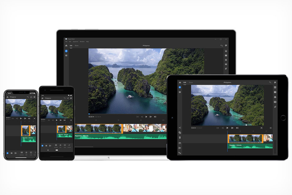 Hızlı video düzenleme yazılımı Adobe Premiere Rush CC duyuruldu