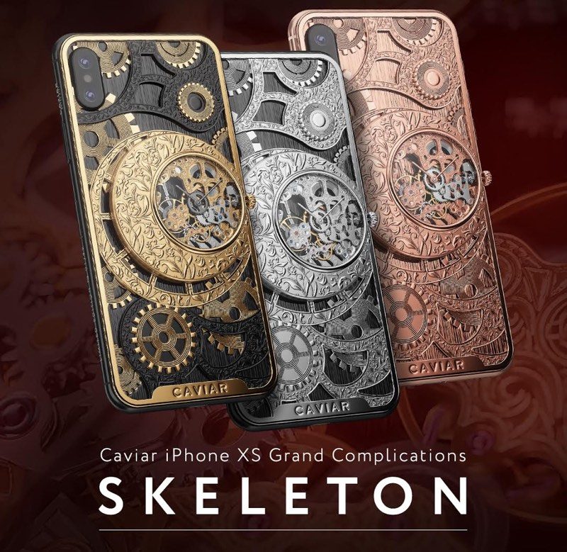 Caviar’dan mekanik saat entegreli lüks iPhone XS modelleri