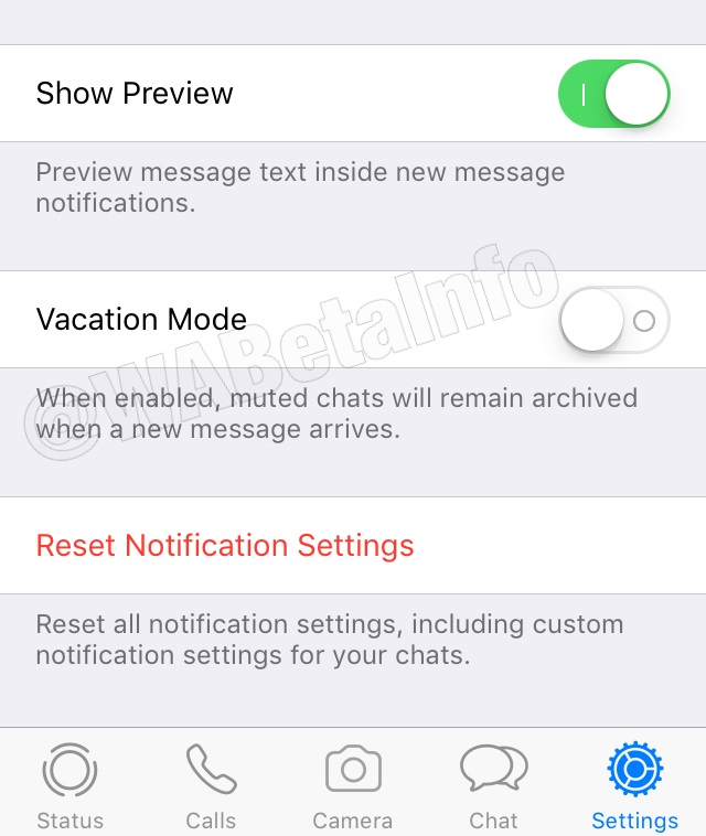 WhatsApp için Tatil Modu ve iki yeni özellik yolda