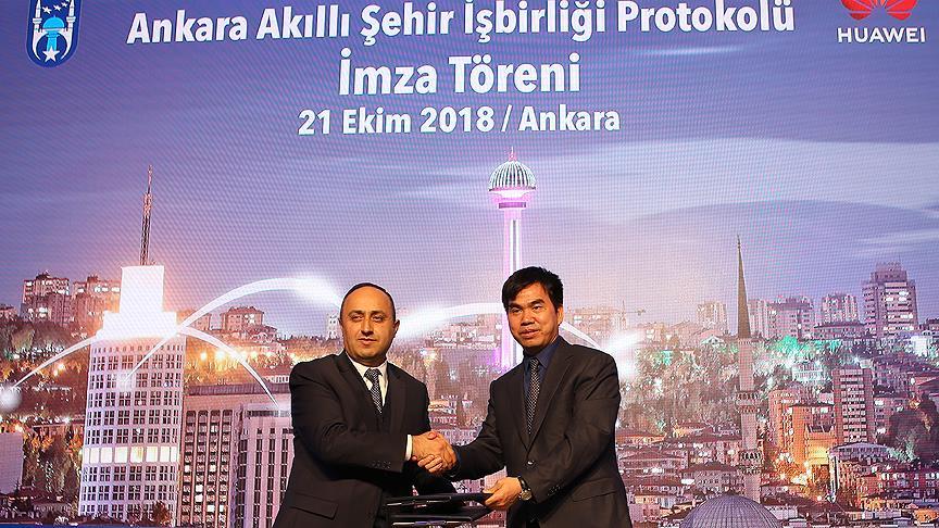 Akıllı Park projesi, Huawei işbirliği ile Ankara'da hayata geçiyor