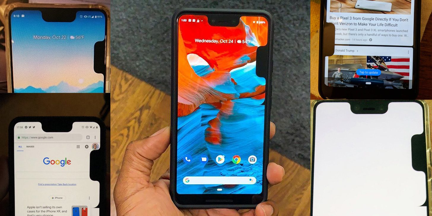 Pixel 3 XL kullanıcıları şokta: Telefonda ikinci çentik oluştu