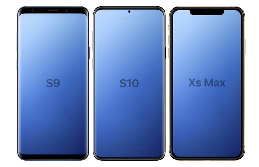 Galaxy S10'da iris tarayıcısı olmayacak: İşte Samsung'un yeni tasarım planı